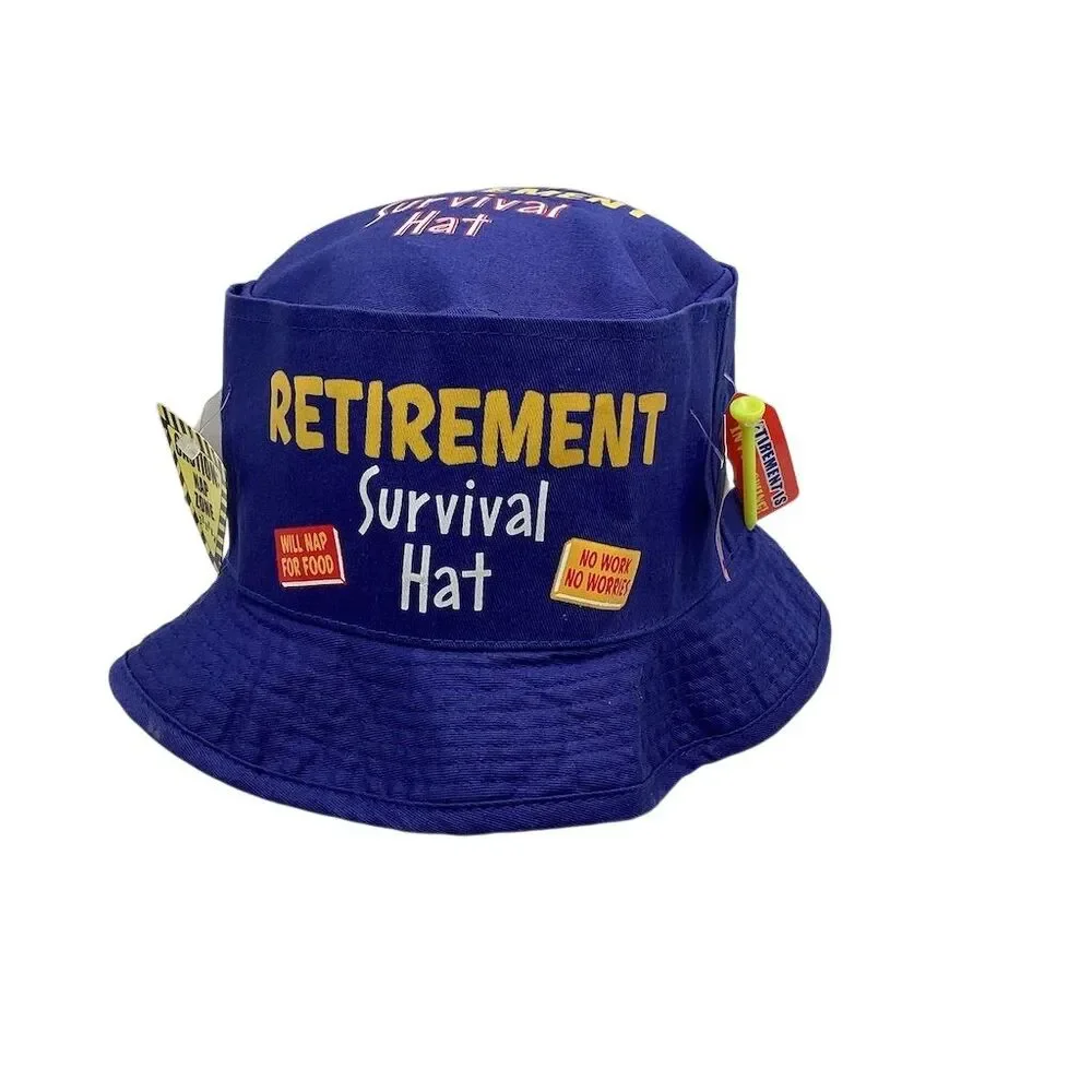 Retirement‎ Survival Bucket Hat Fun